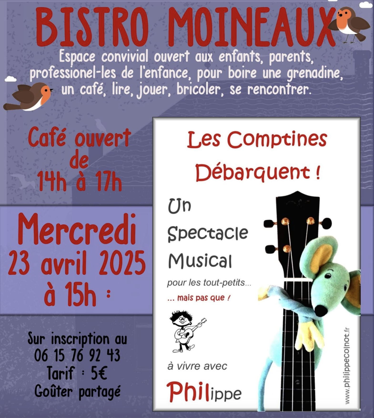 Spectacle du 23 avril 2025